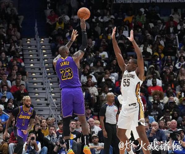 詹姆斯关键三分建功，克内克特27分湖人险胜鹈鹕喜迎5连胜